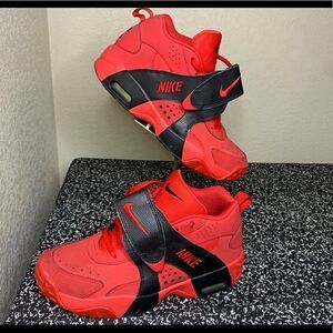Red and Black Nike Sneaker